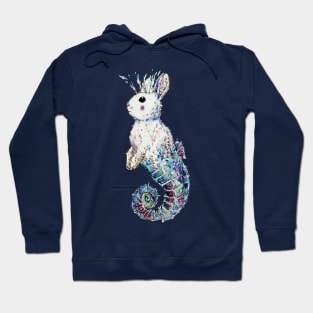 Seahorse Mermaid Bunny Hoodie